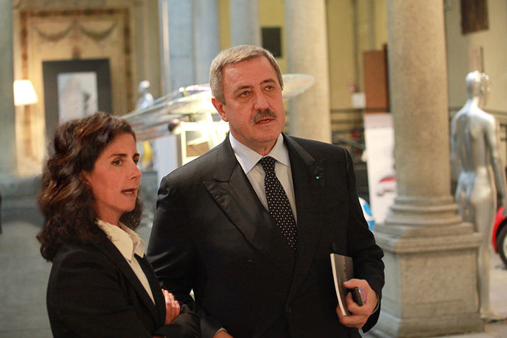 WT Ceo with President of City of Milan Guido Podesta'